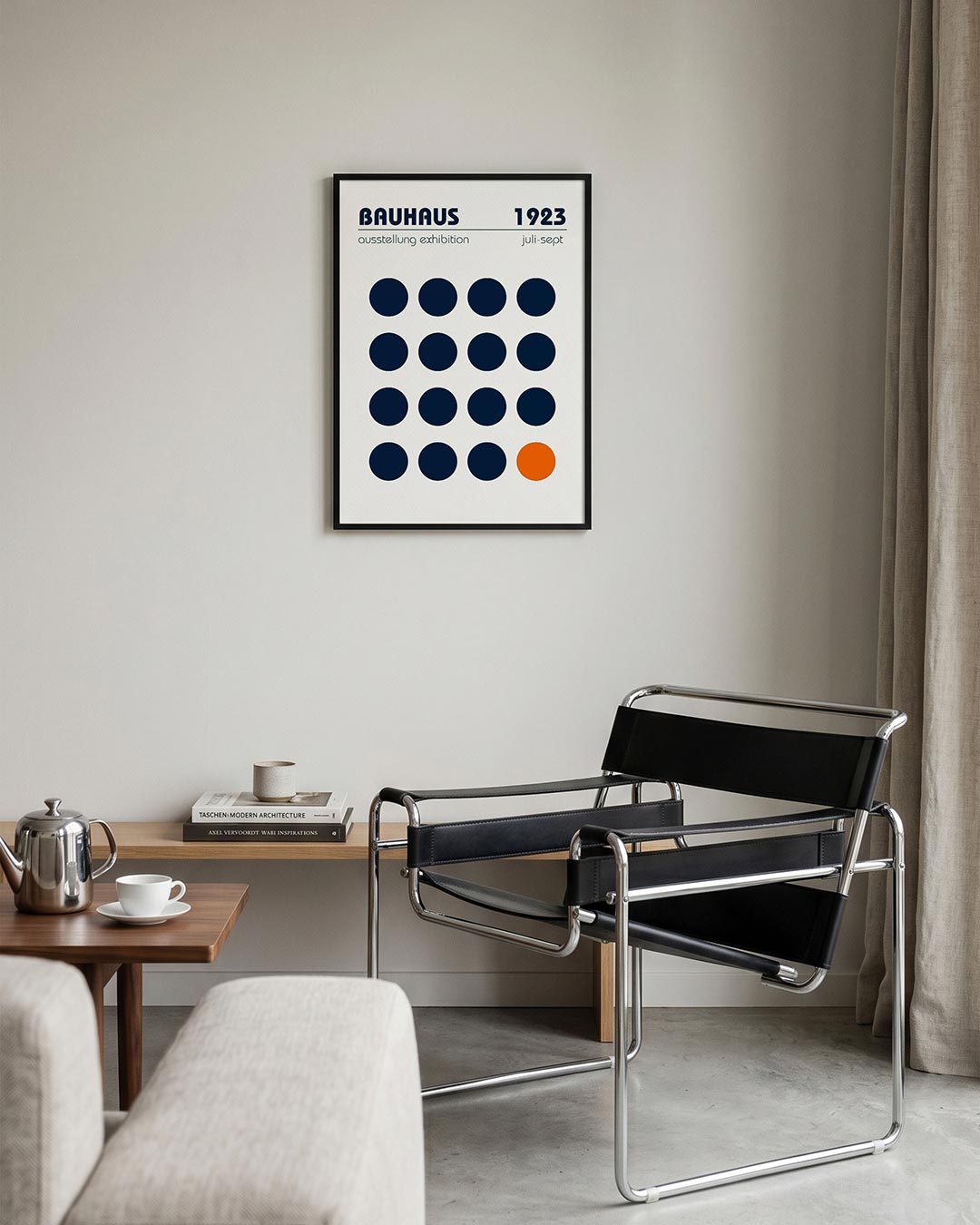 Cirkelpatroon en kleur Poster