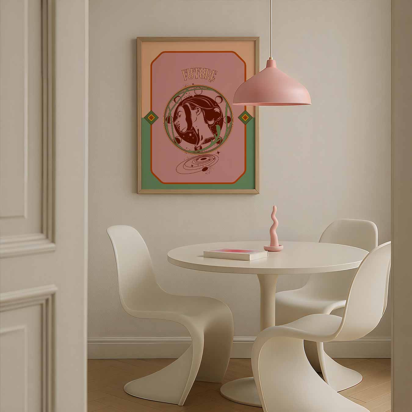 Toekomstige Vibes Poster-WallArtistic