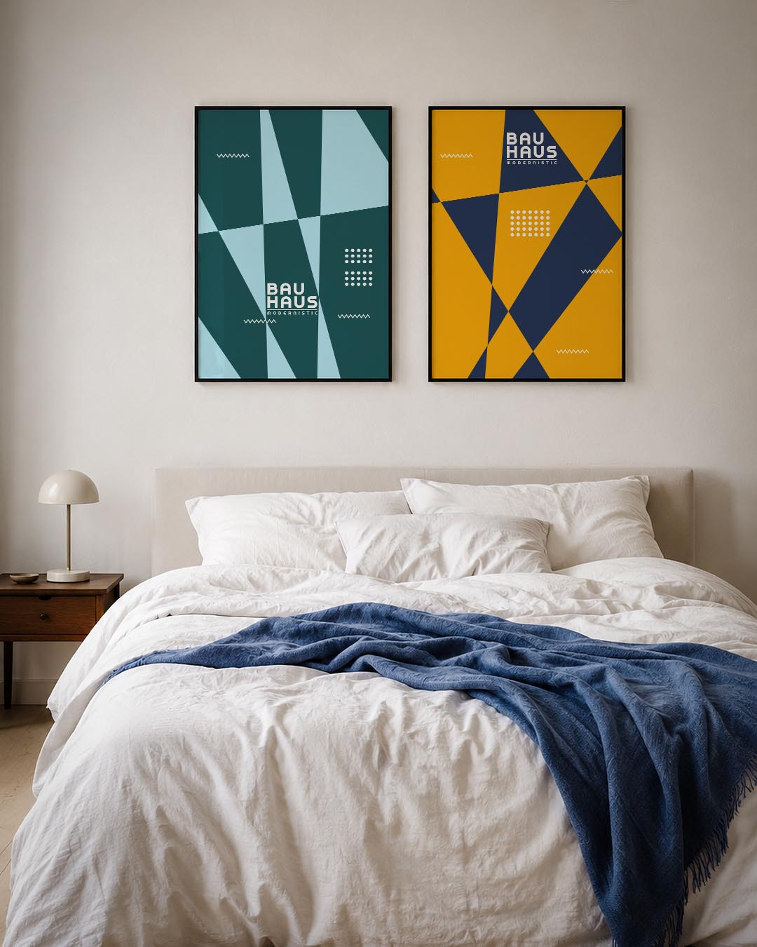 Vormen en vlakken Posterset