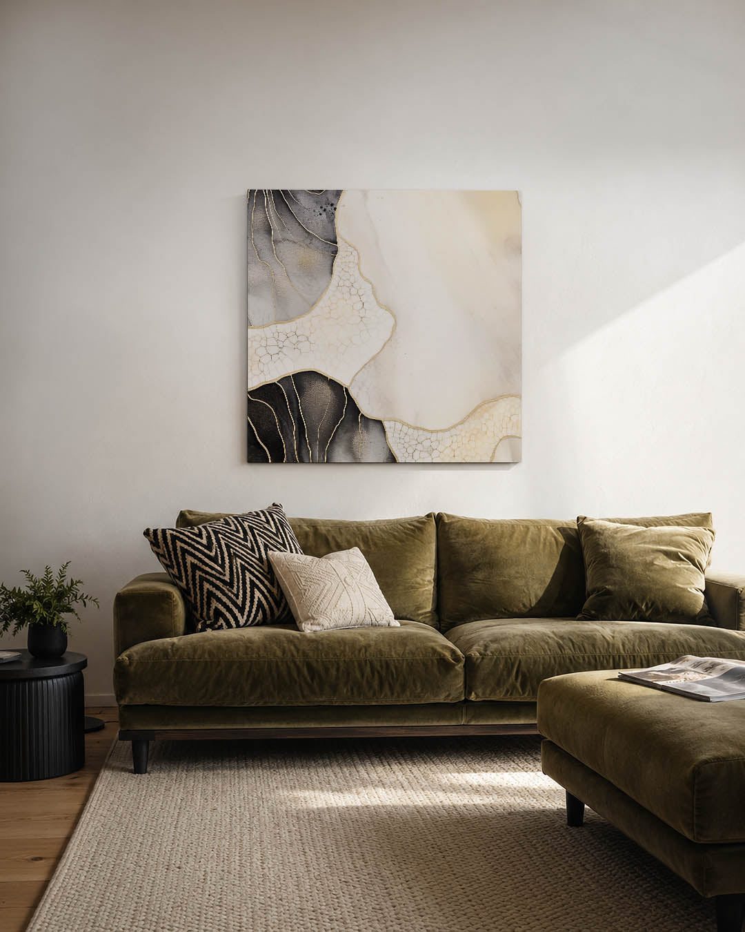 Organische lijnen Kunstwerk