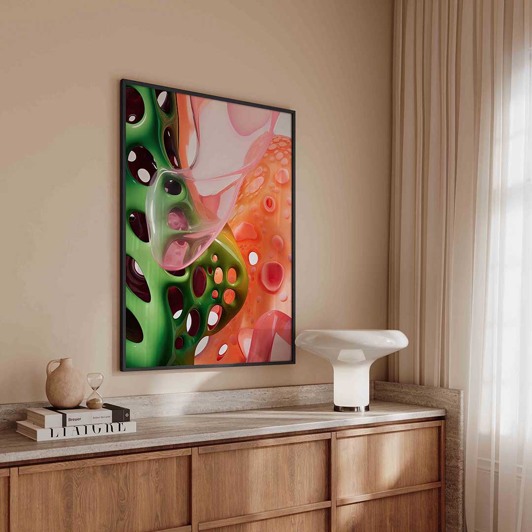 Abstracte vormen Poster