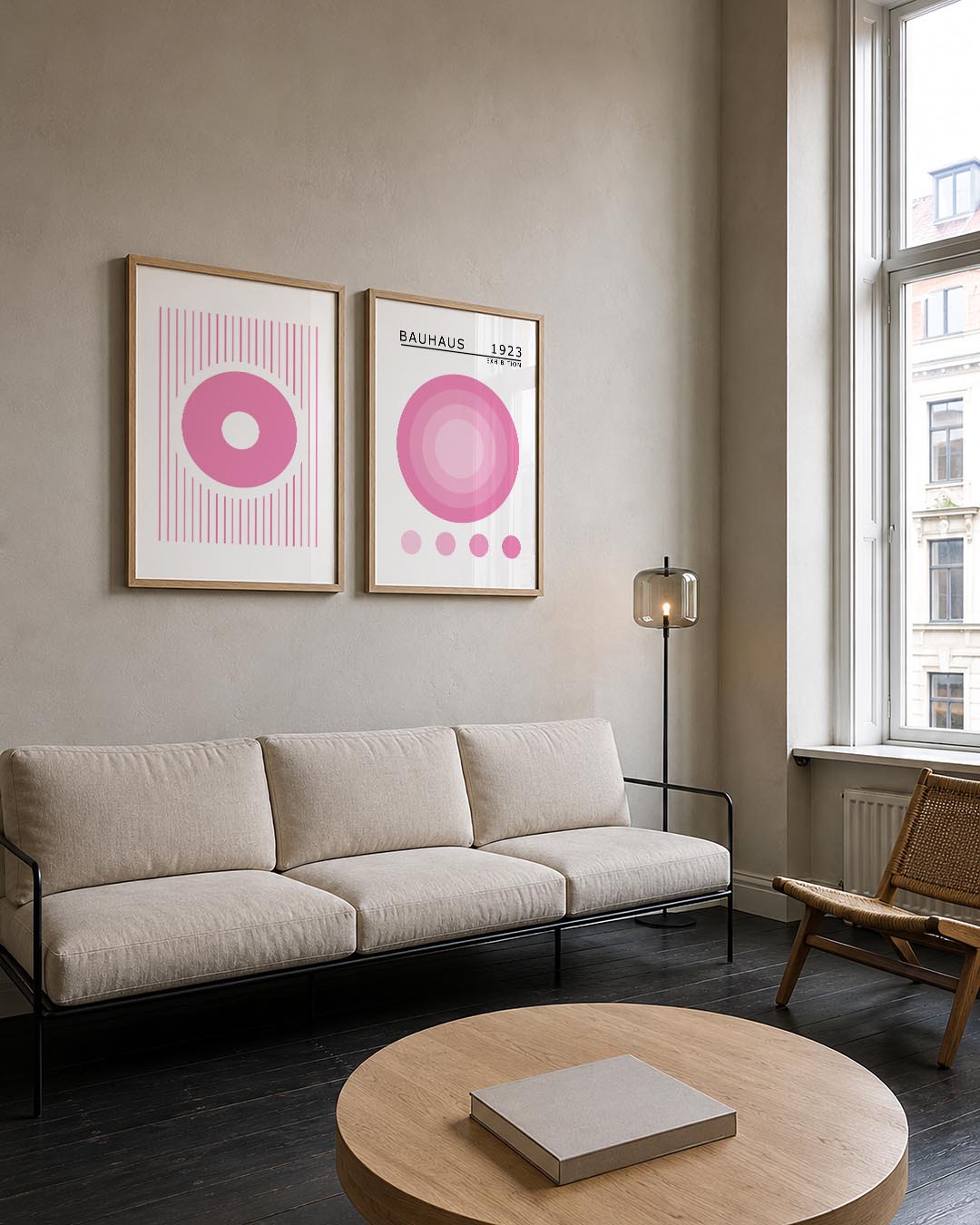 Cirkel en lijnen Posterset