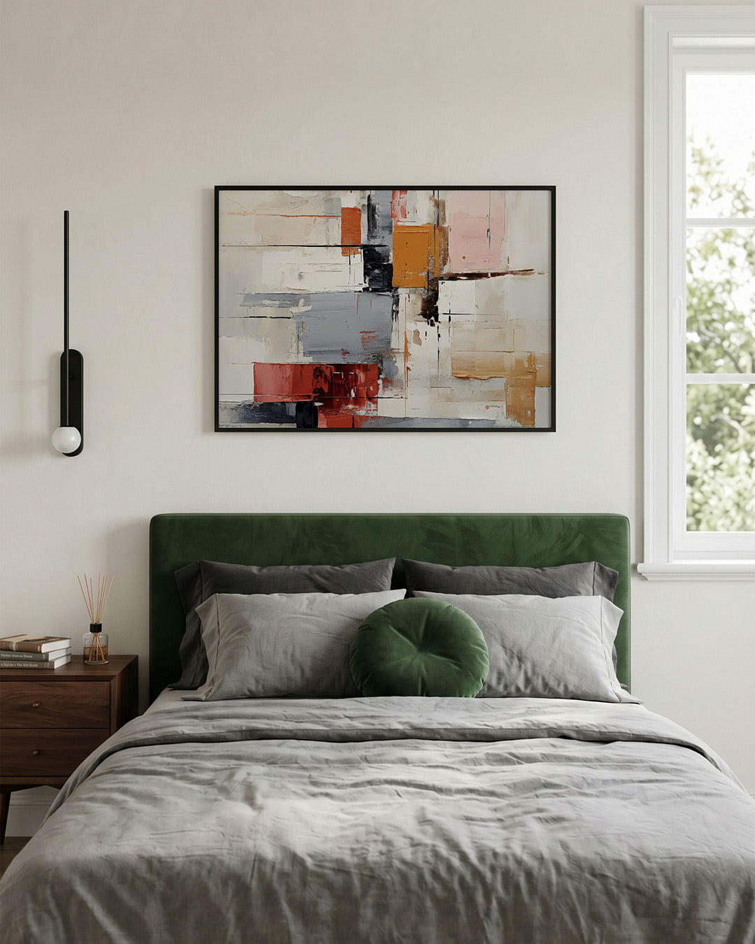 Abstracte geometrische vormen Poster