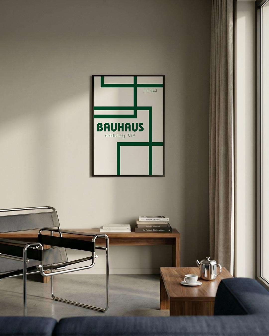 Lijnen en vlakken Poster