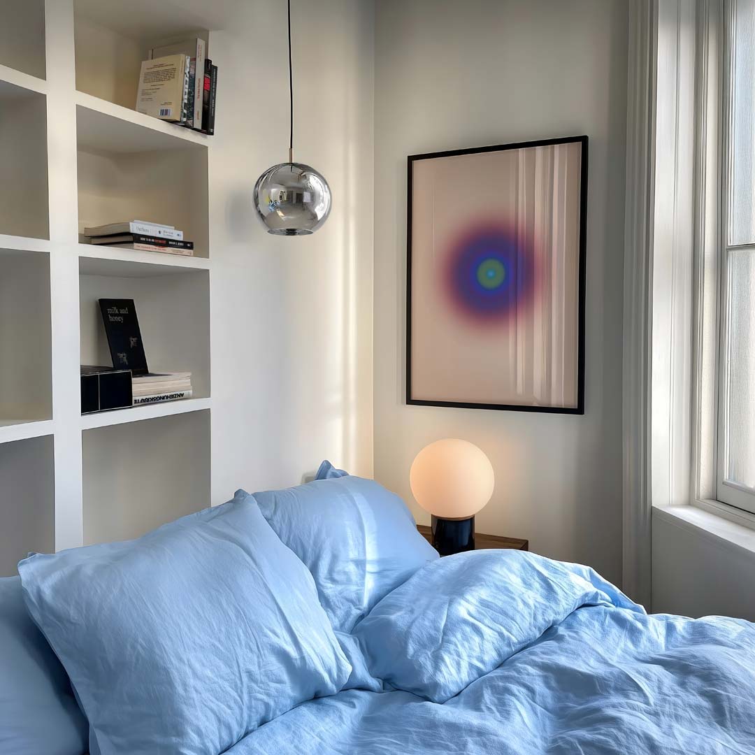 Zachte Regenboog Cirkel Poster-WallArtistic