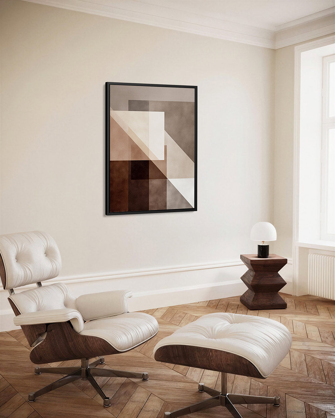 Geometrische vormen Kunstwerk