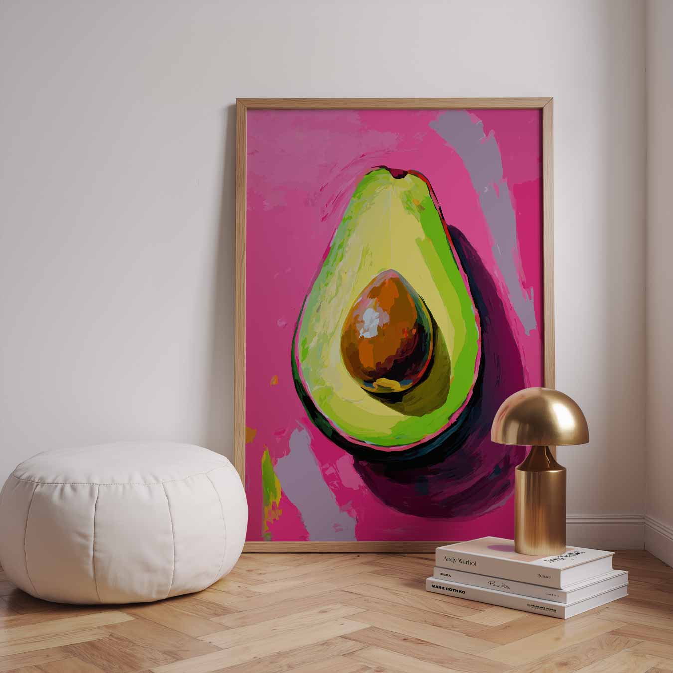Avocado Pop Art Poster-WallArtistic