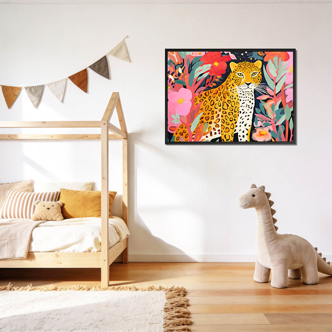 Kleurrijke dierenwereld Kunstwerk