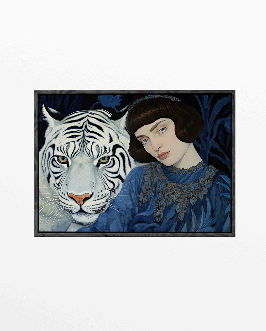 Dromerige tijger Kunstwerk