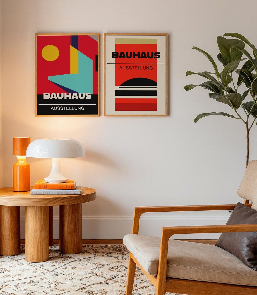 Vormen en kleurvlakken Posterset