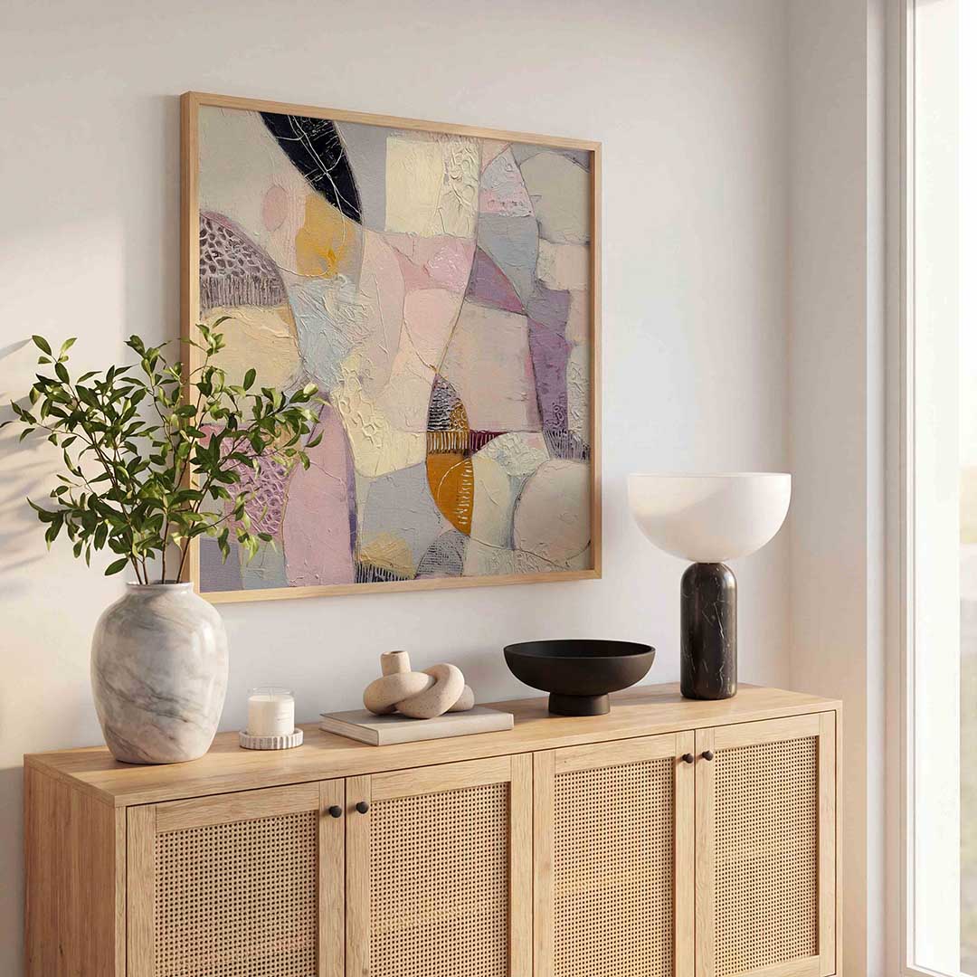 Abstracte vormen Poster