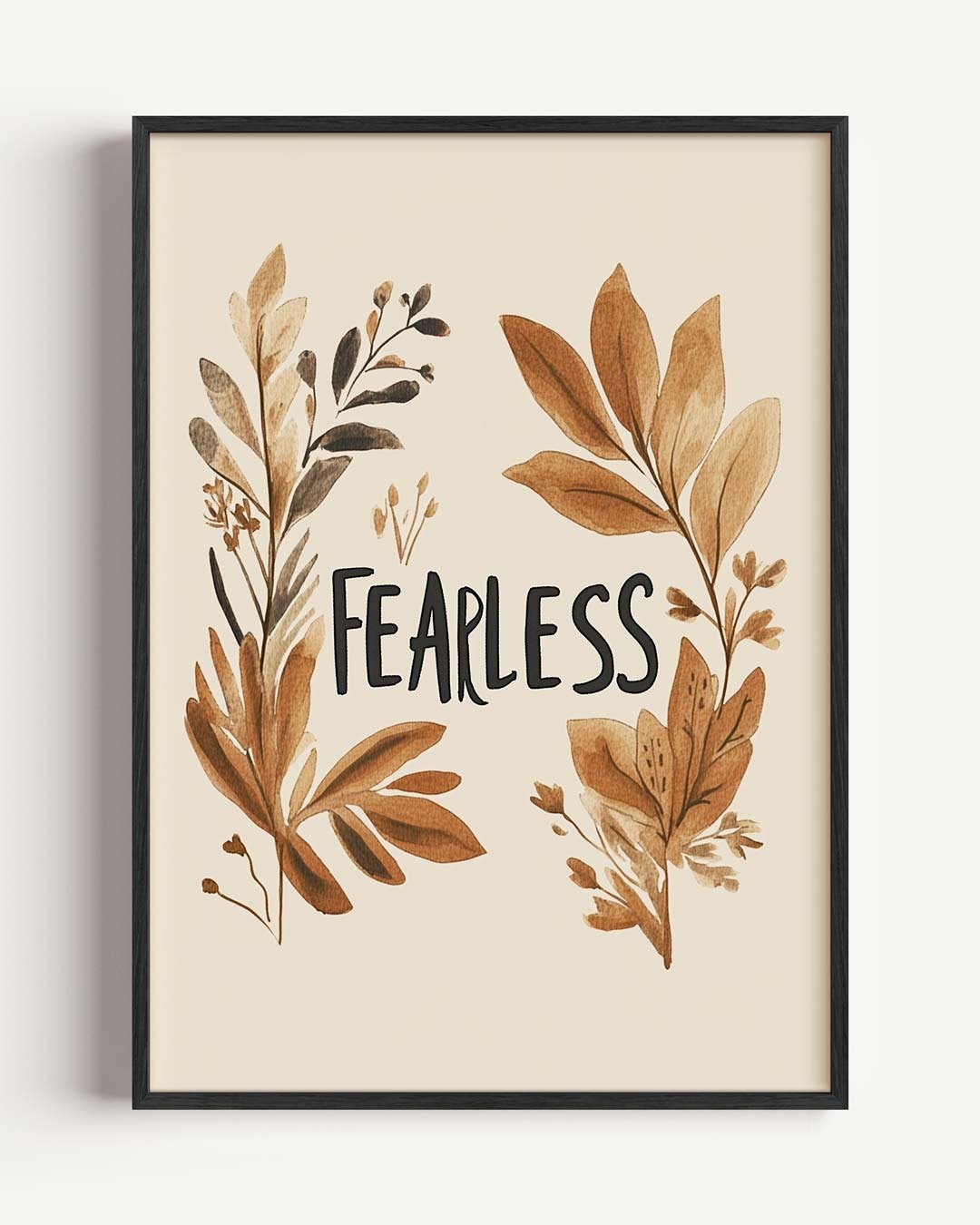 Fearless Nature Poster-WallArtistic
