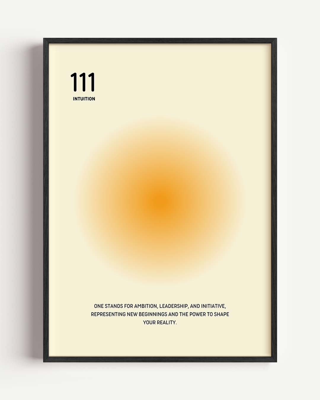 Intuïtieve 111 Poster-WallArtistic
