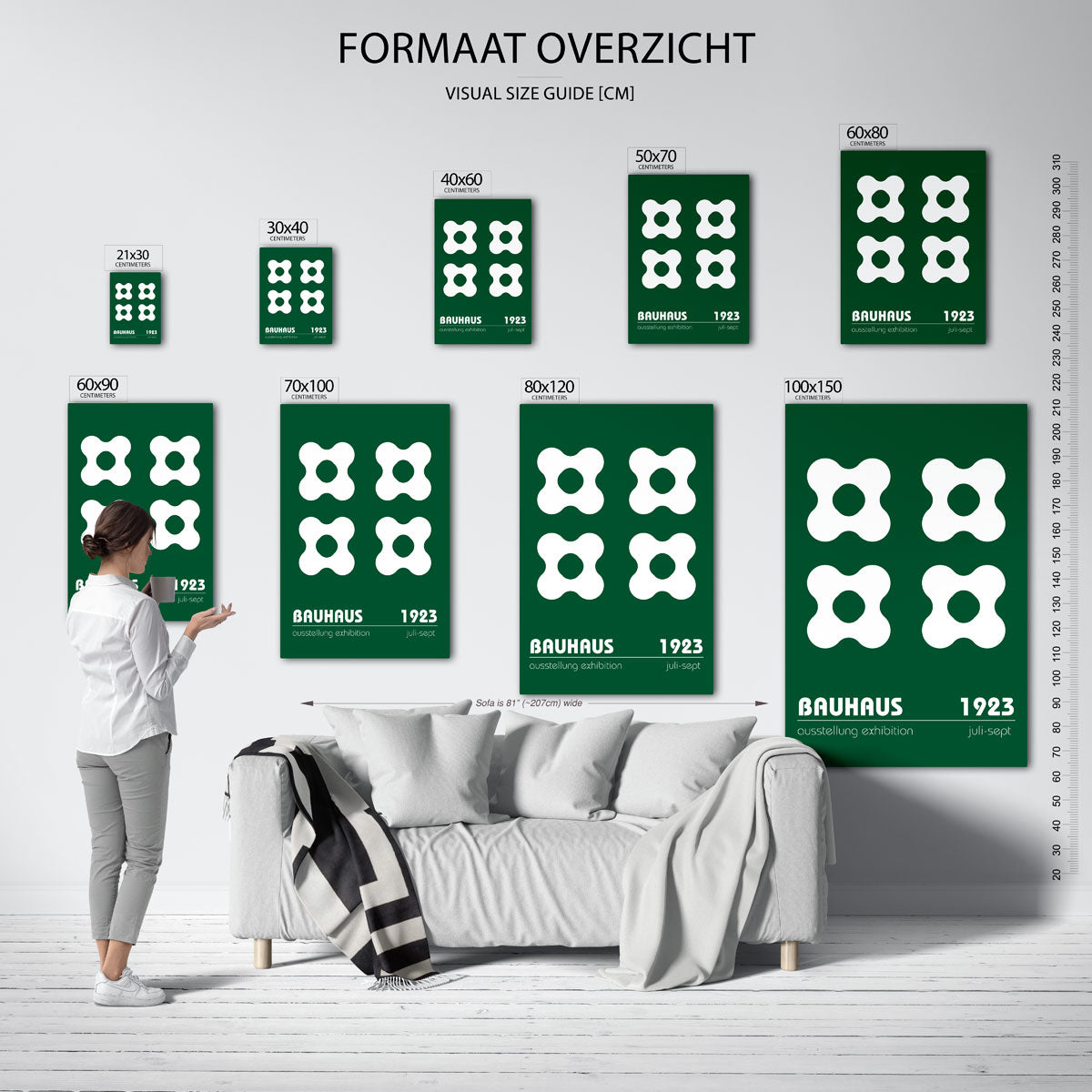 Vormen en vlakken Poster