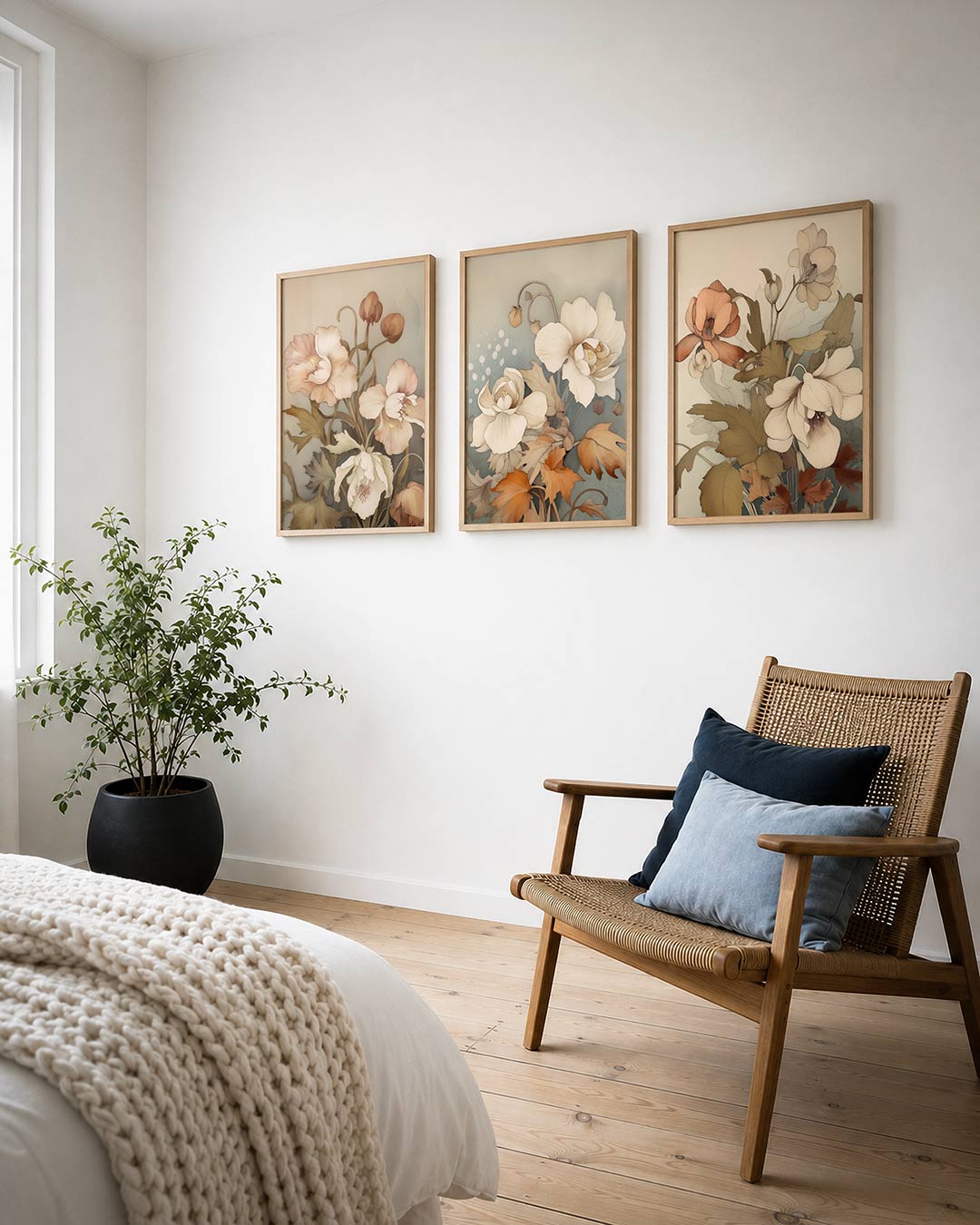 Bloemrijke harmonie Posterset