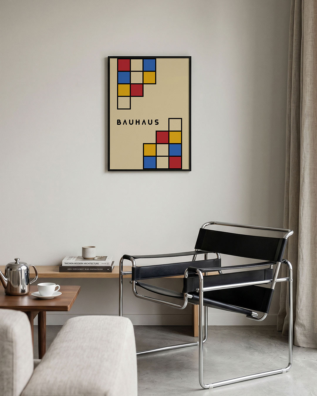Vorm en kleurvlakken Poster