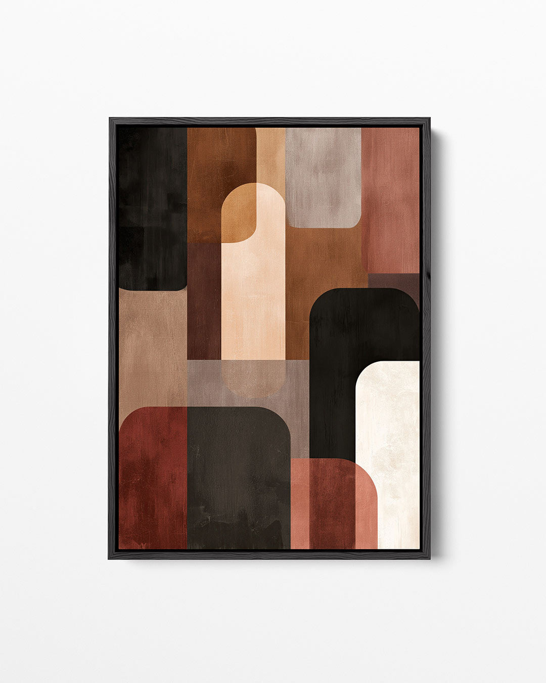 Geometrische vormen compositie Kunstwerk