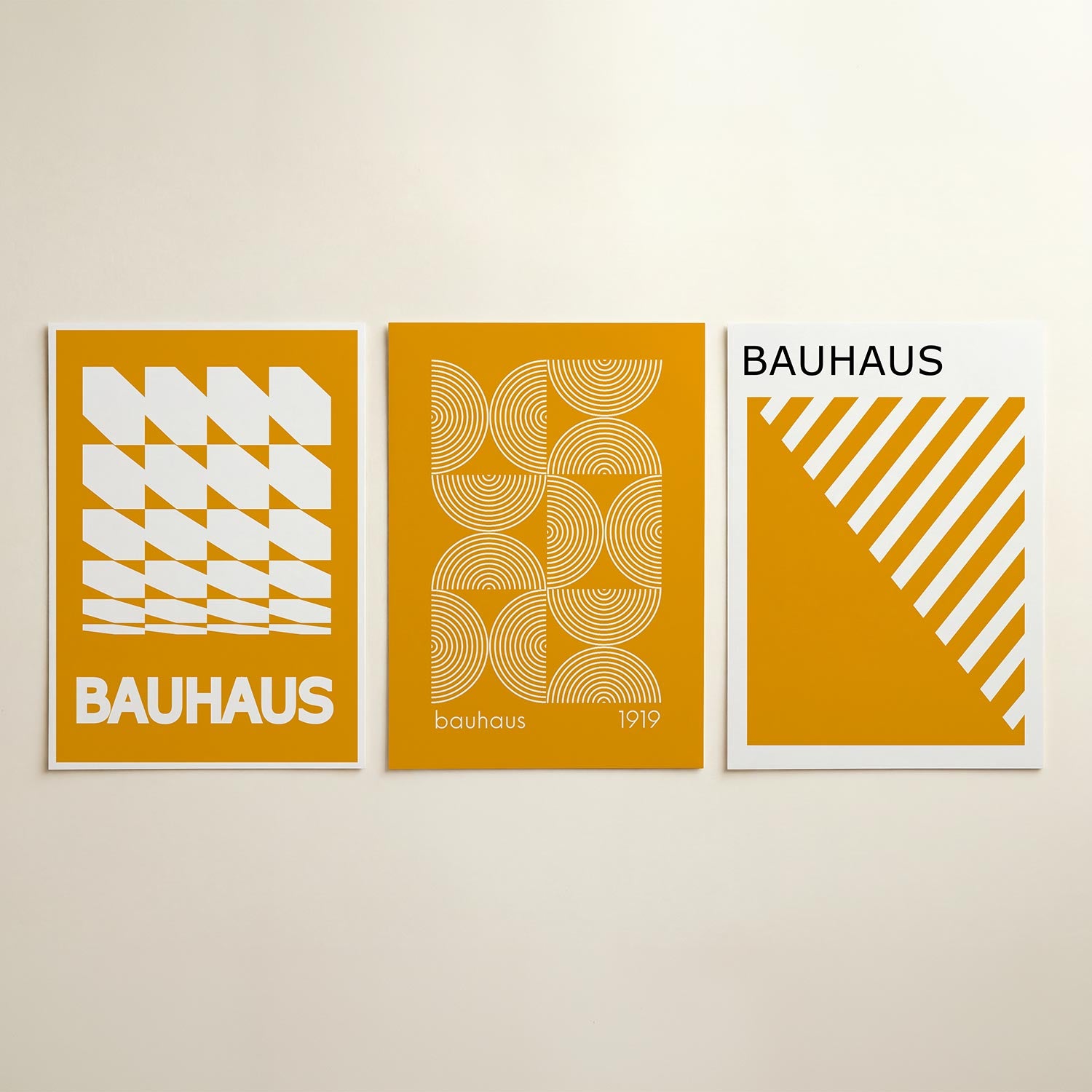 Geometrisch ritme Posterset