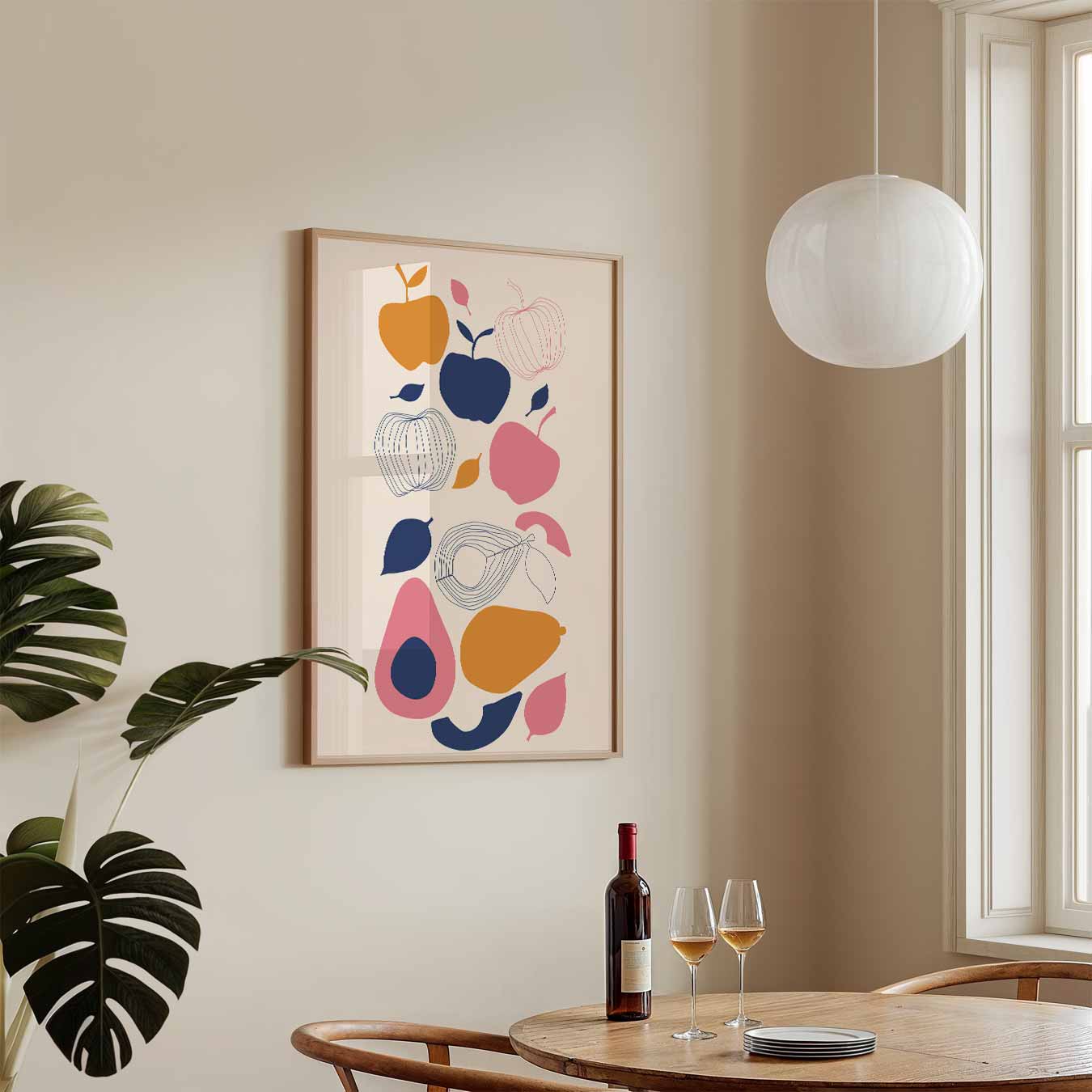 Fruitige Kunstzinnige Poster-WallArtistic