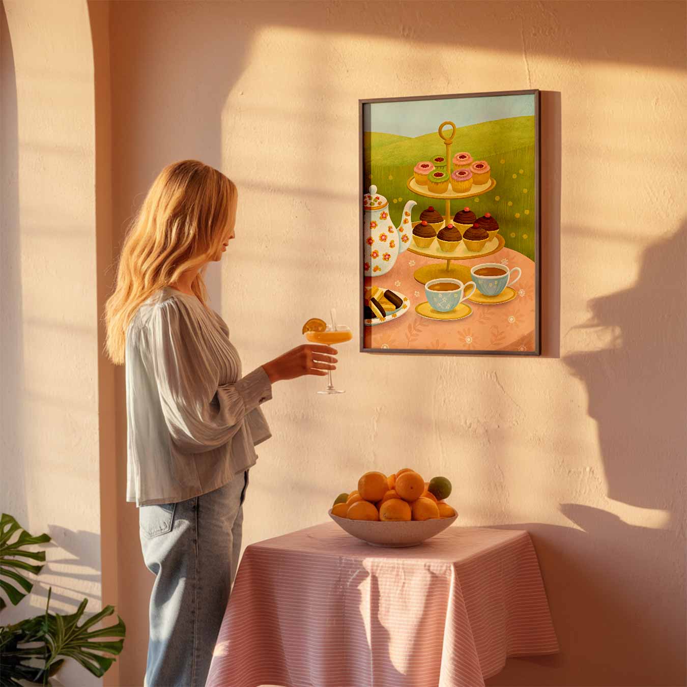 High Tea Sfeervol Poster-WallArtistic