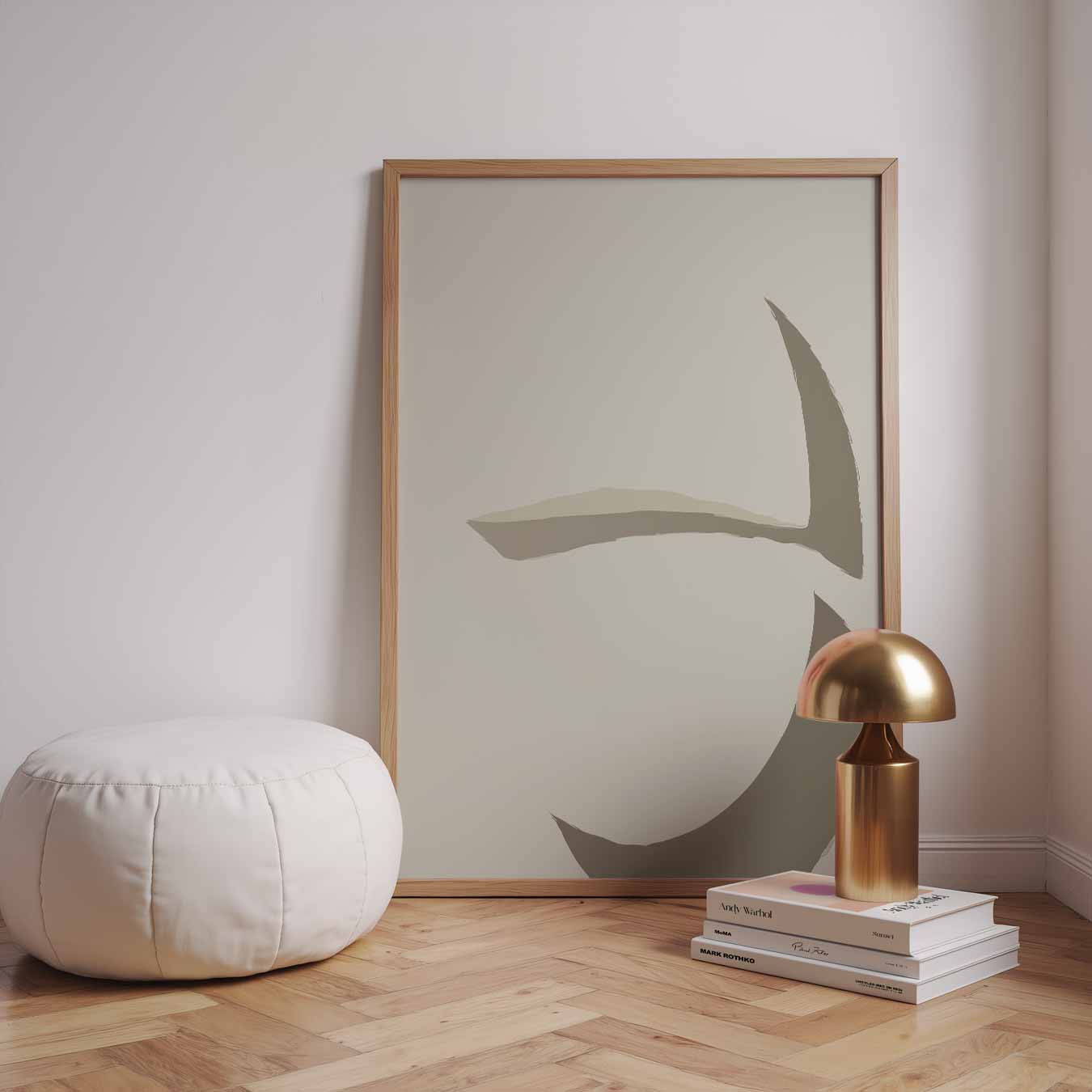 Stijlvolle Abstracte Kunstposter-WallArtistic