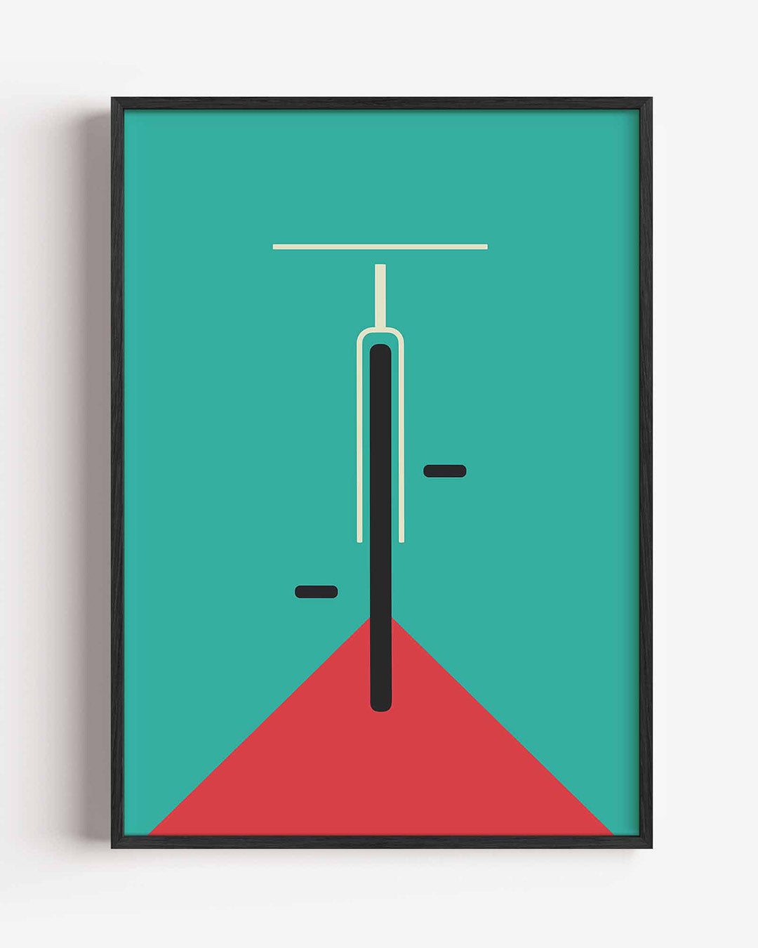 Lijnen en kleurvlakken Poster