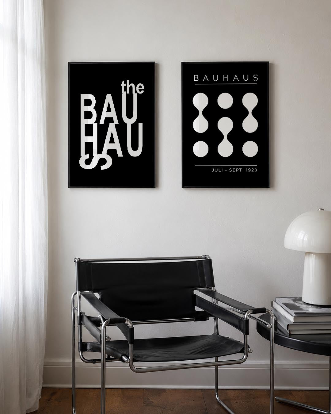 Typografisch spel Posterset