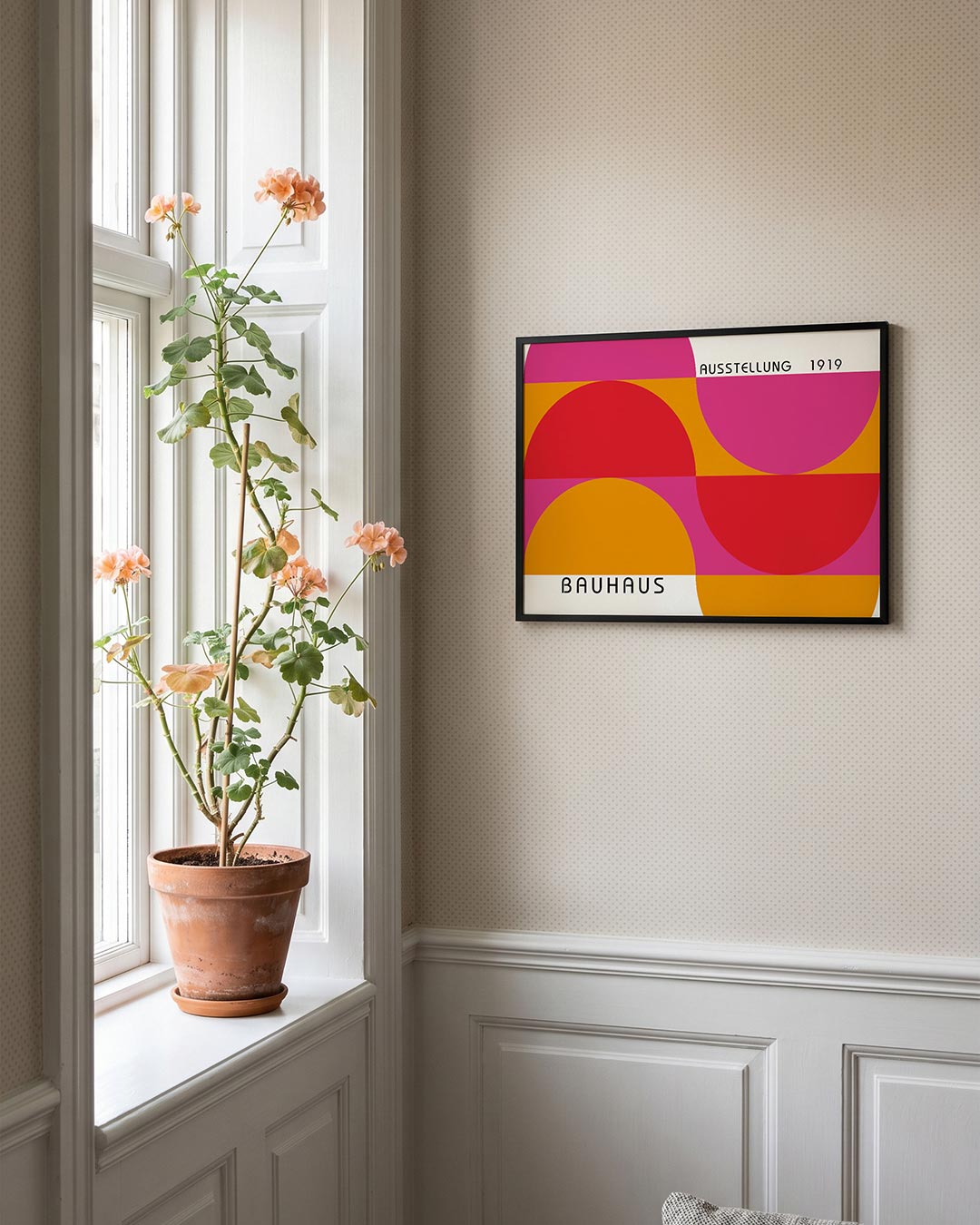 Vormritme en kleur Poster