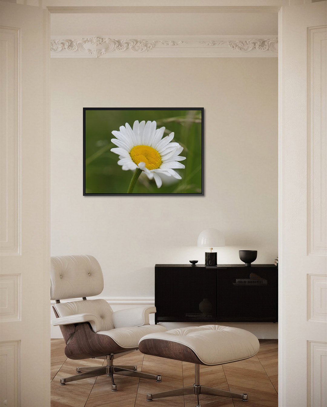 Bloem in natuur Kunstwerk