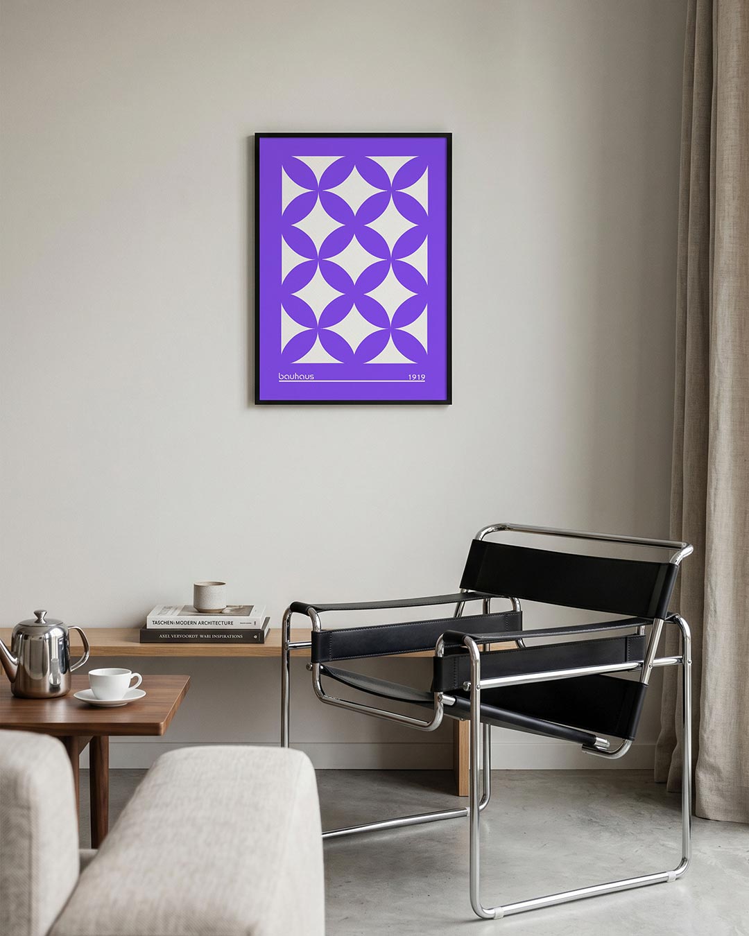 Vormritme en kleur Poster