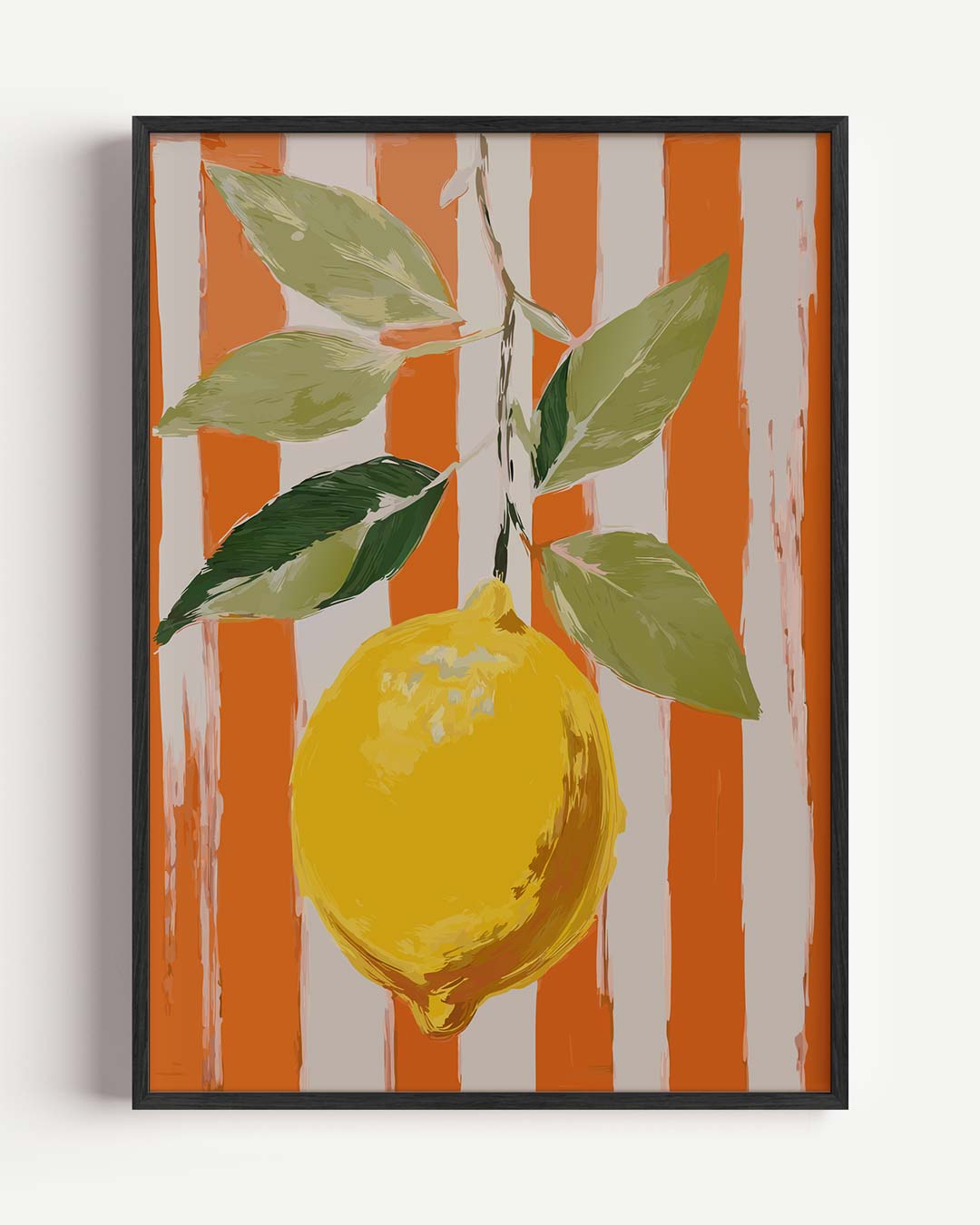Sunny Lemon Art Poster-WallArtistic