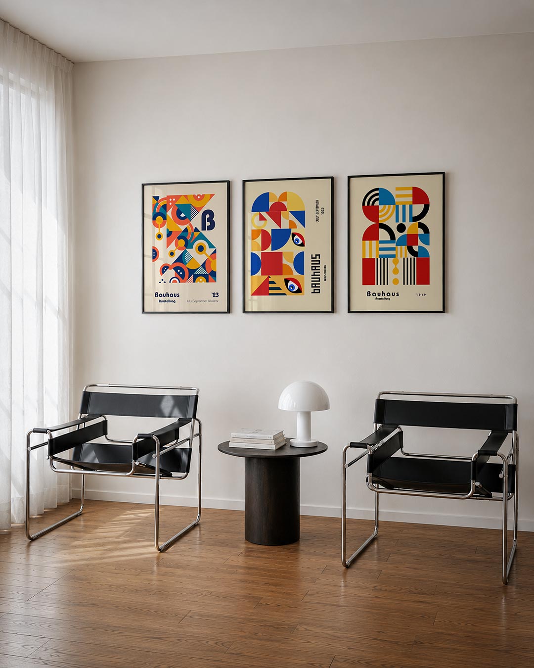 Vorm en kleurenspel Posterset