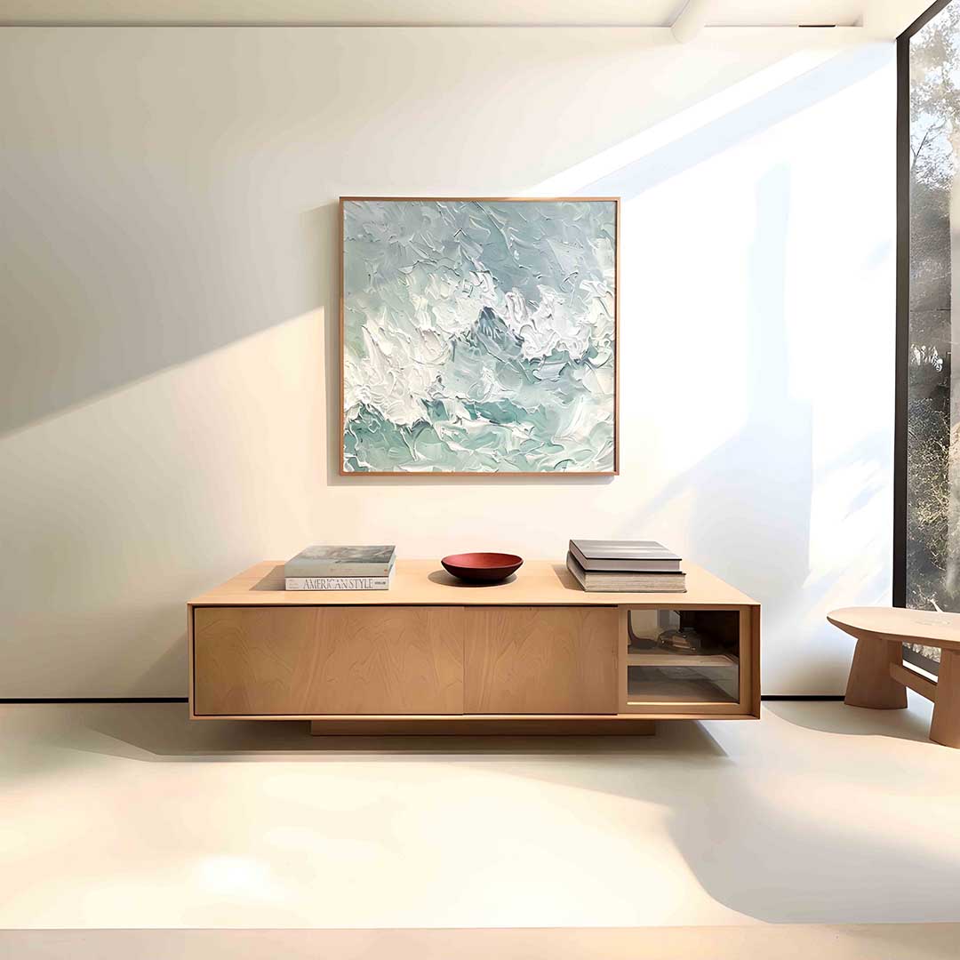 Abstracte golven Poster