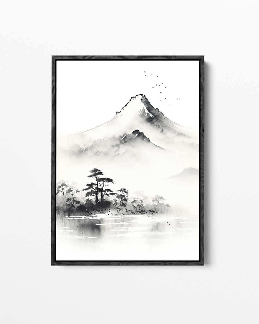 Serene berglandschap Kunstwerk