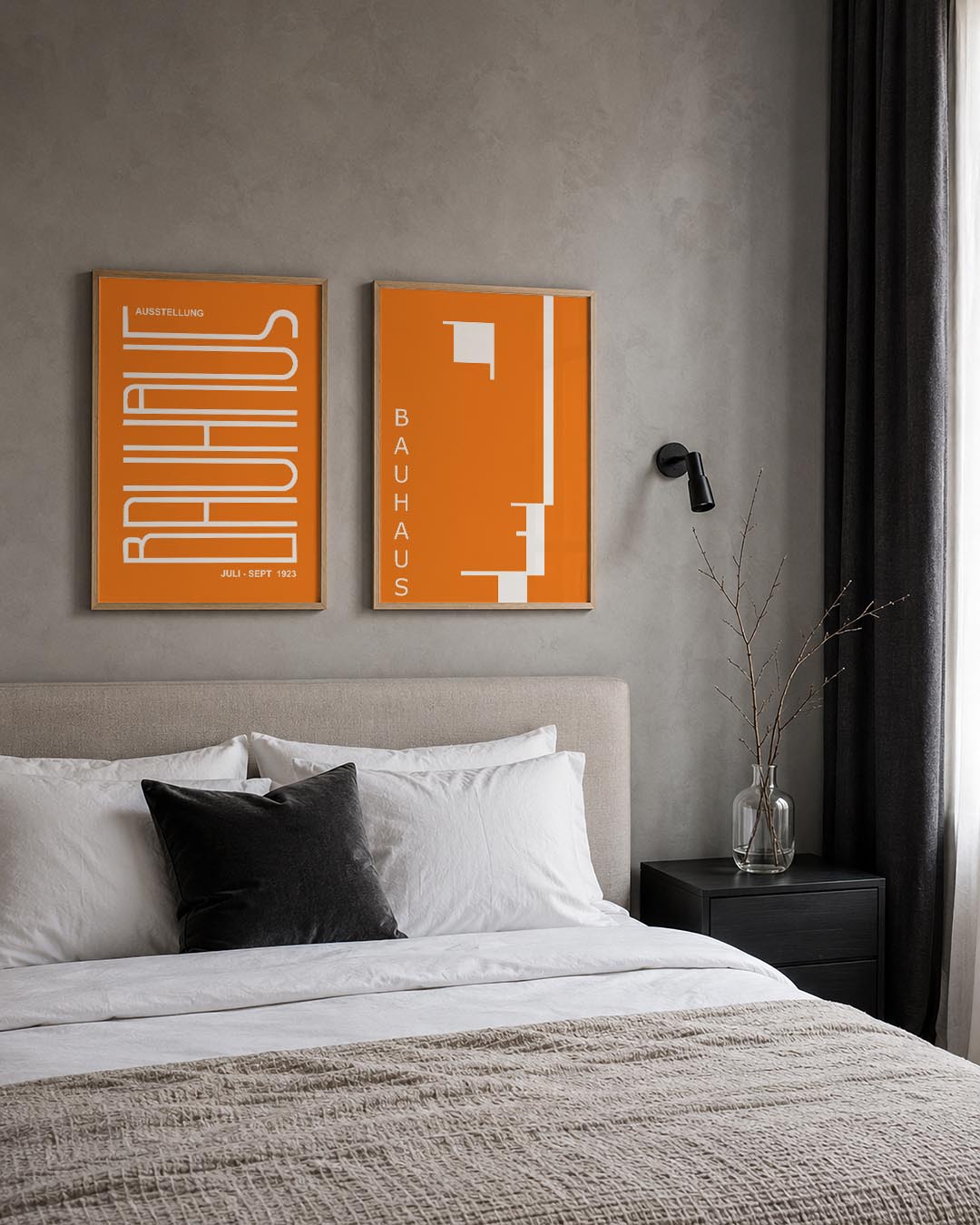 Lijnen en kleurvlakken Posterset