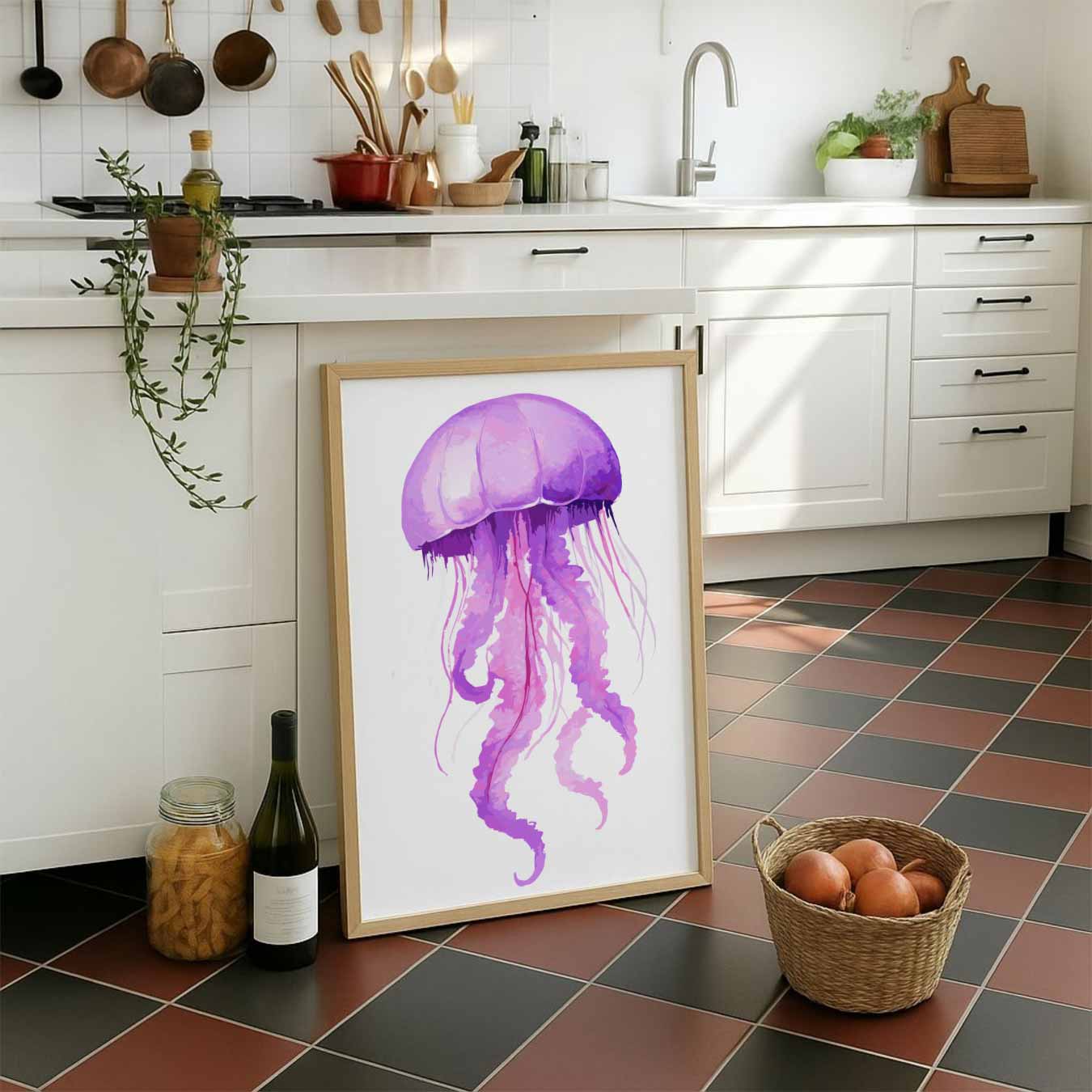 Magische Medusa Wandkunst Poster-WallArtistic
