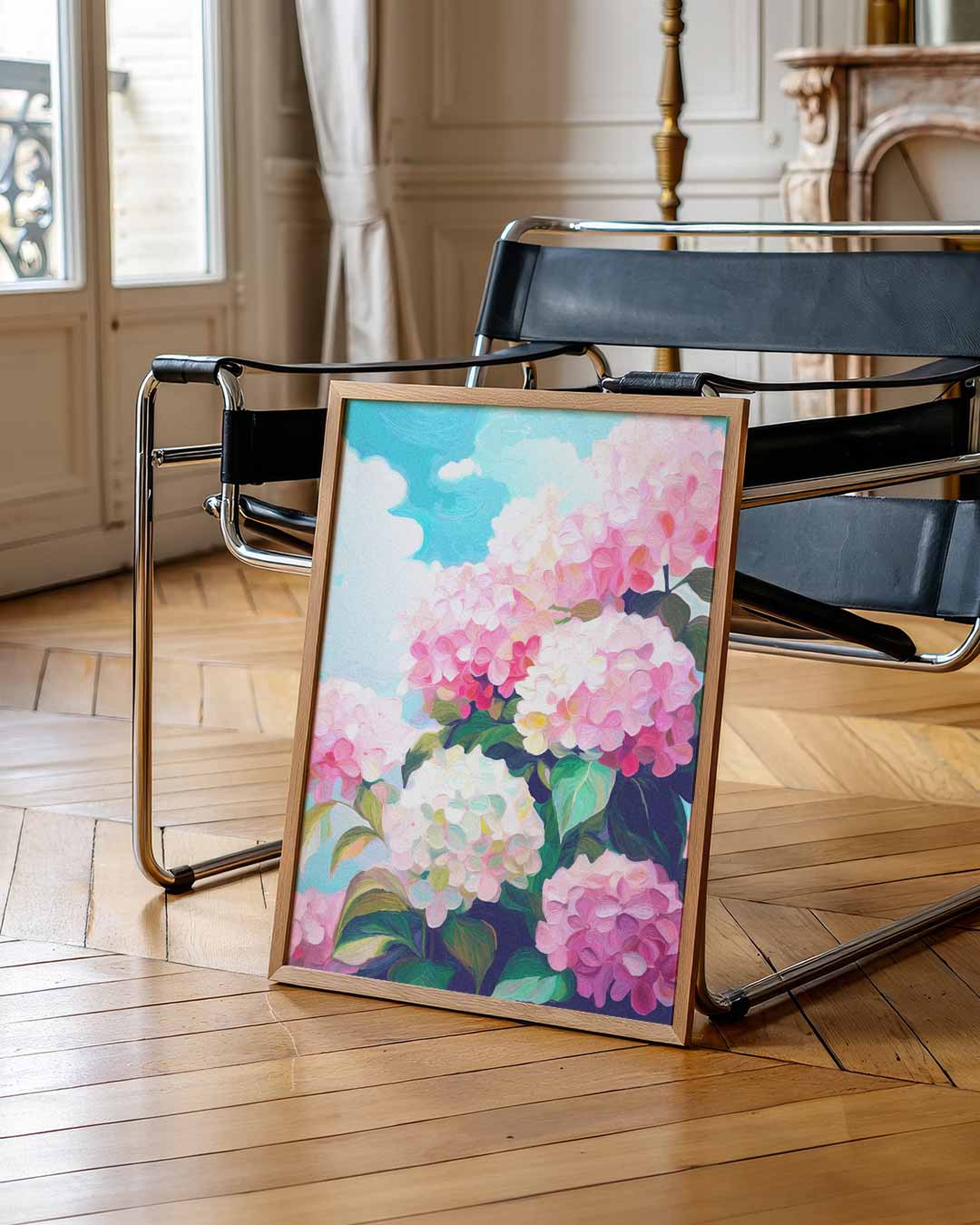Romantische Bloemenpracht Poster-WallArtistic