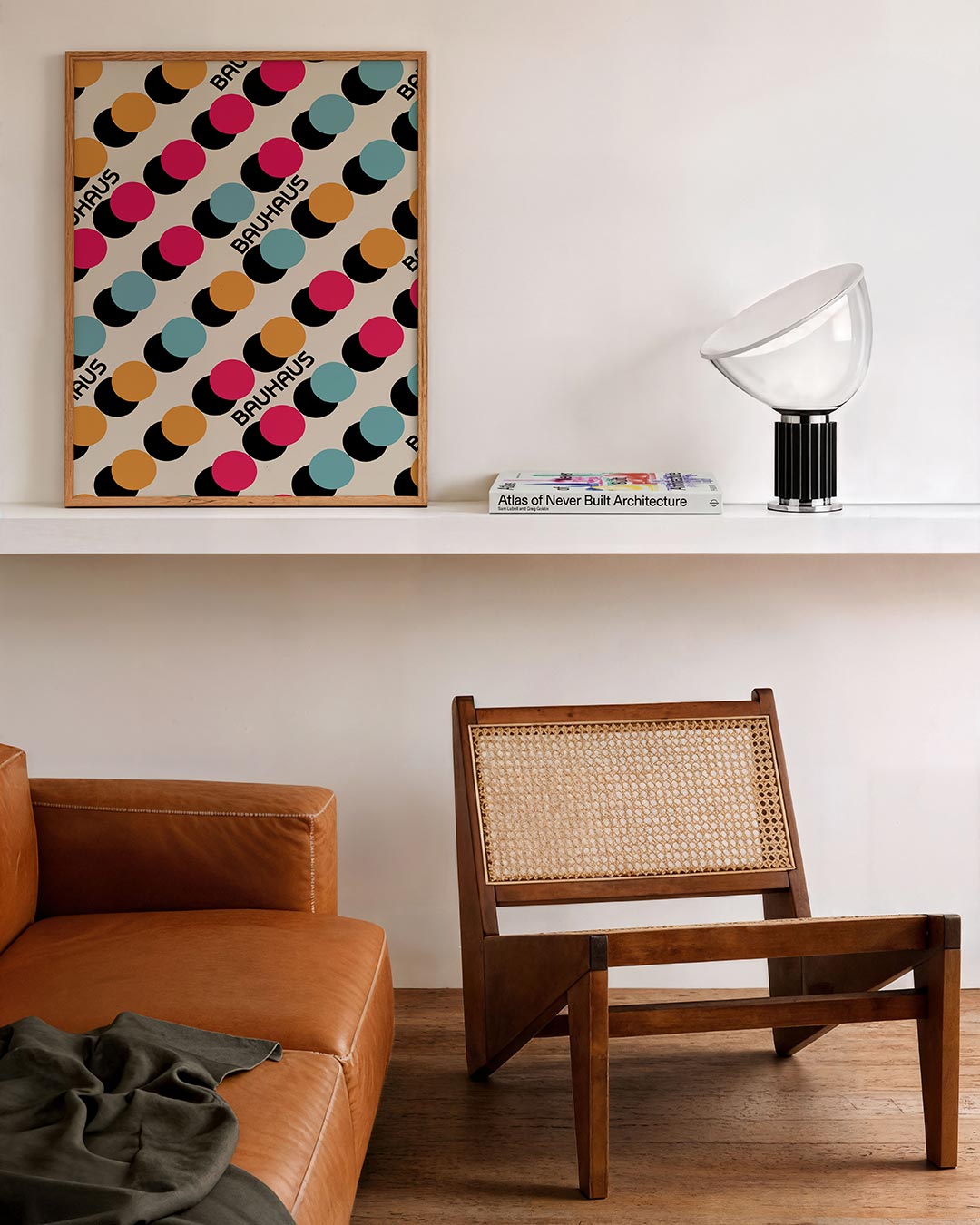 Cirkelritme en kleur Poster