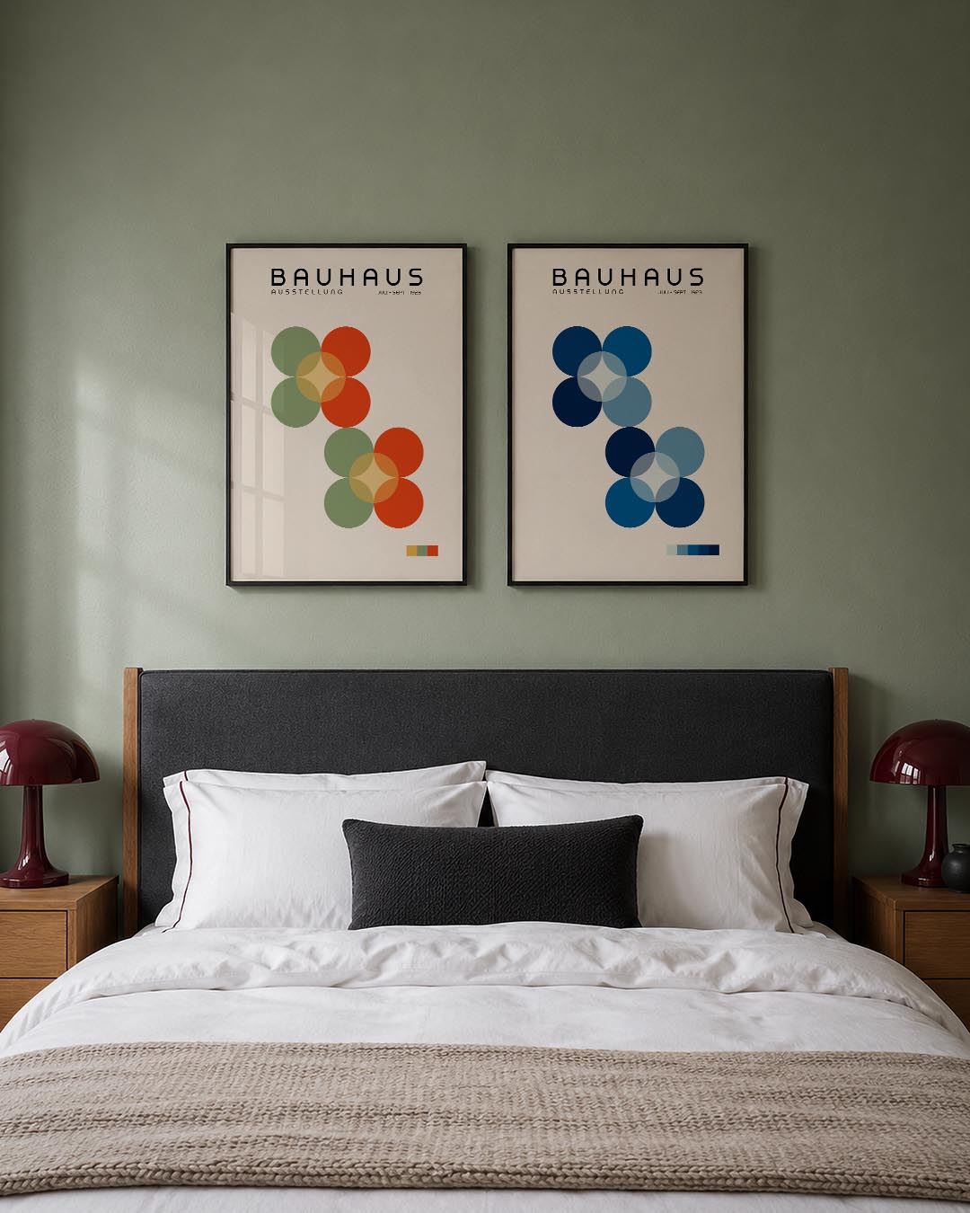 Vormen en kleurvlakken Posterset