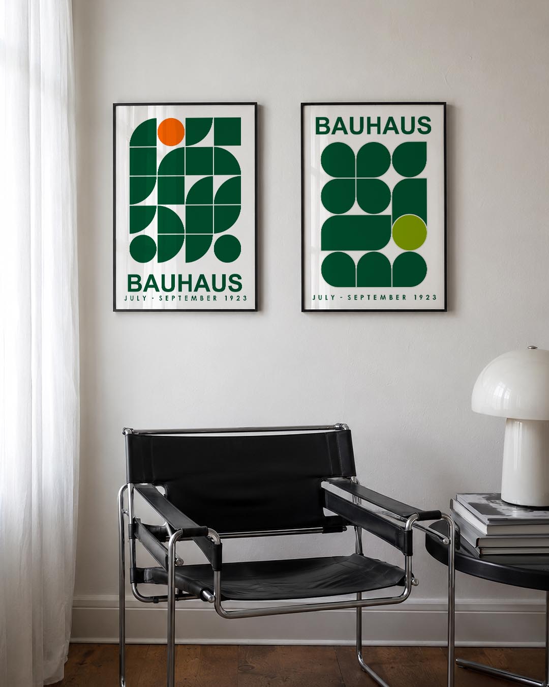 Vormen en kleurvlakken Posterset