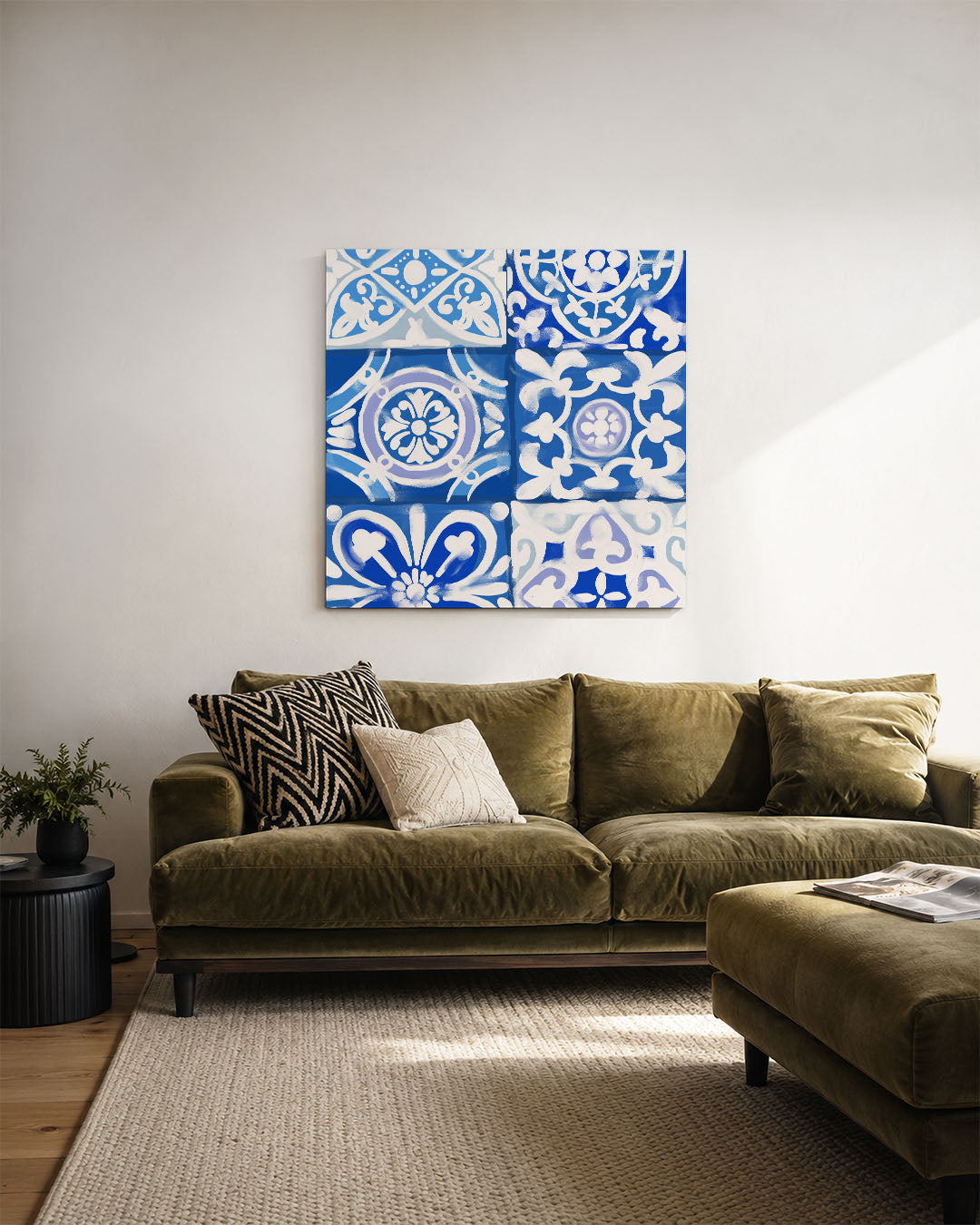 Geometrische patronen Kunstwerk