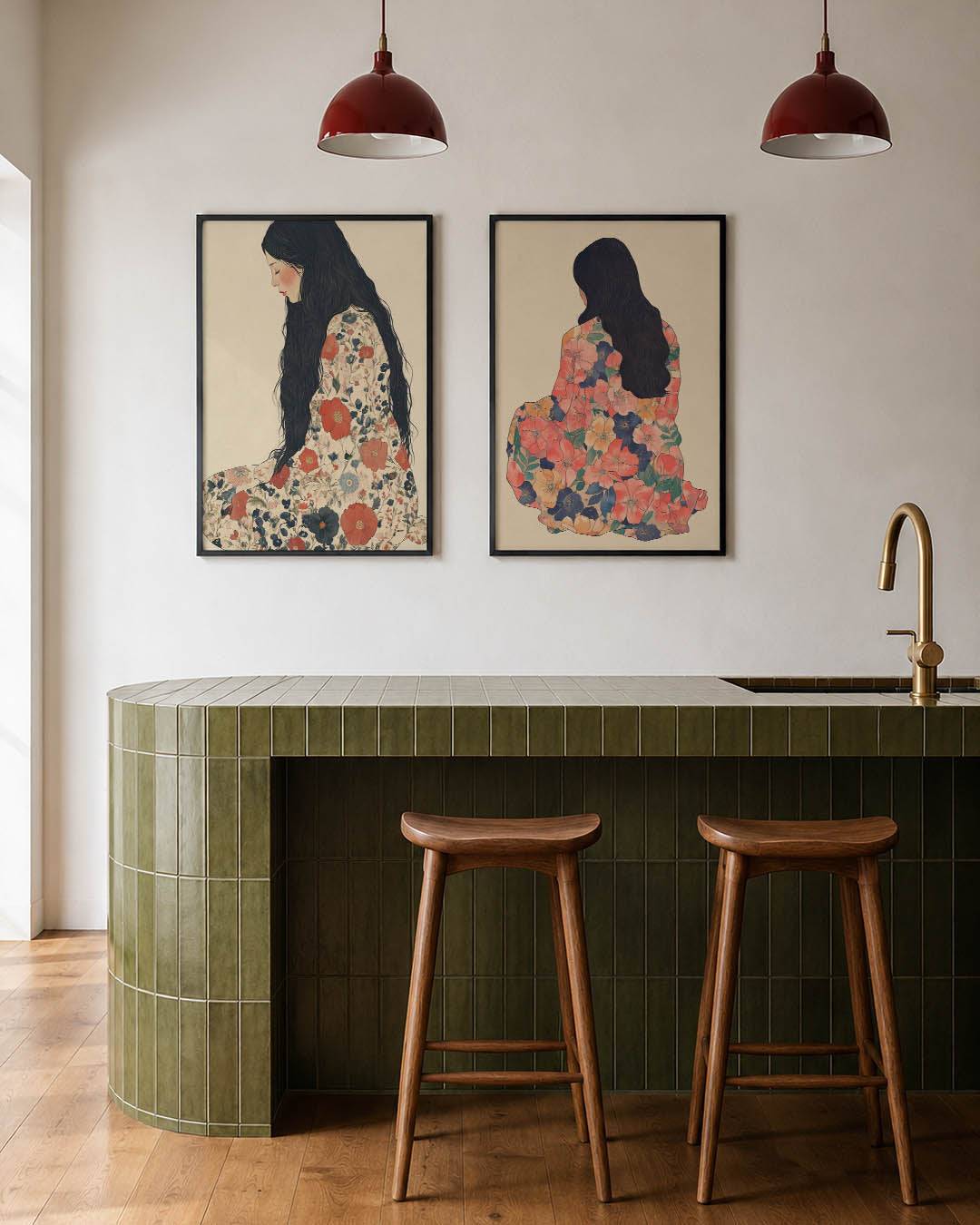 Bloemrijke stilte Posterset