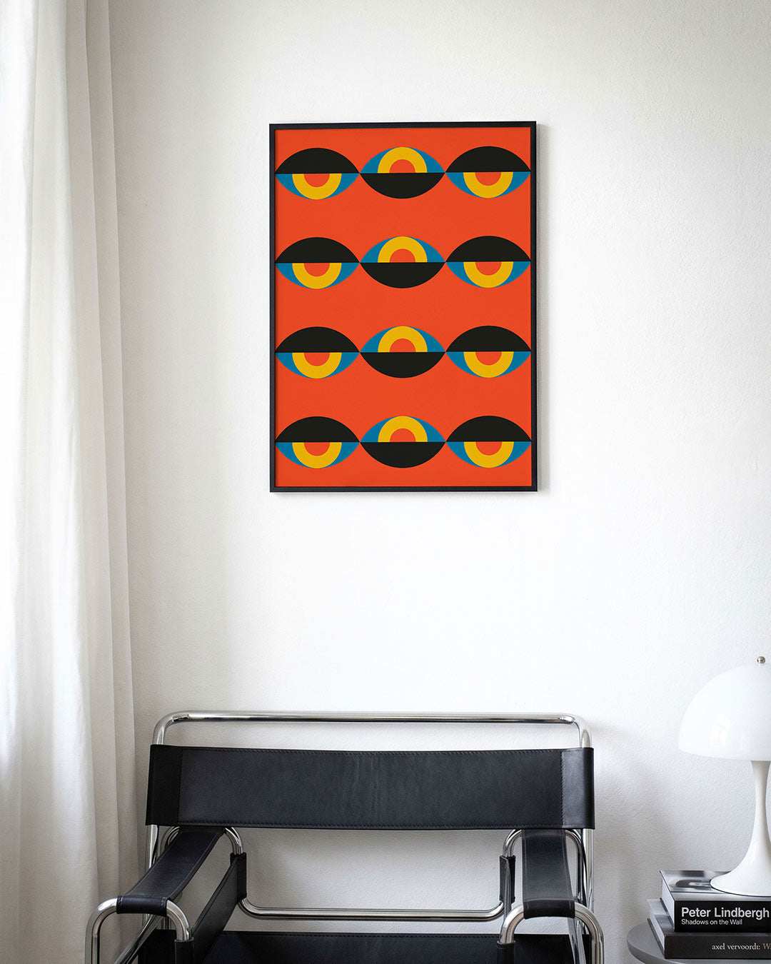 Kleurritme en vlakkenspel Poster