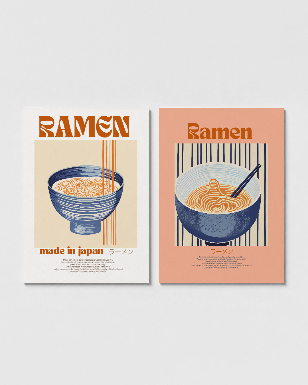Kleurrijke kompositie Posterset
