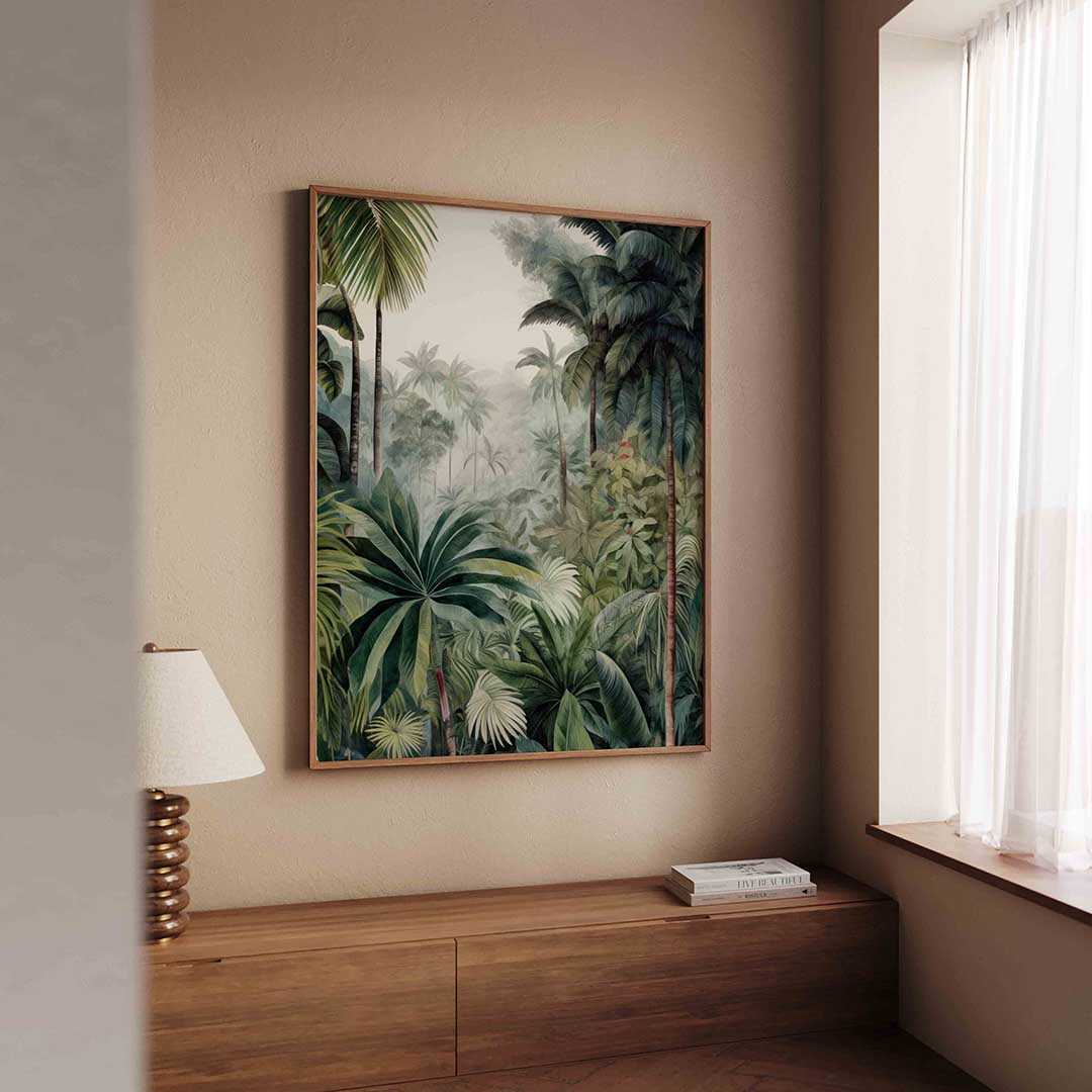 Tropische bladeren Poster