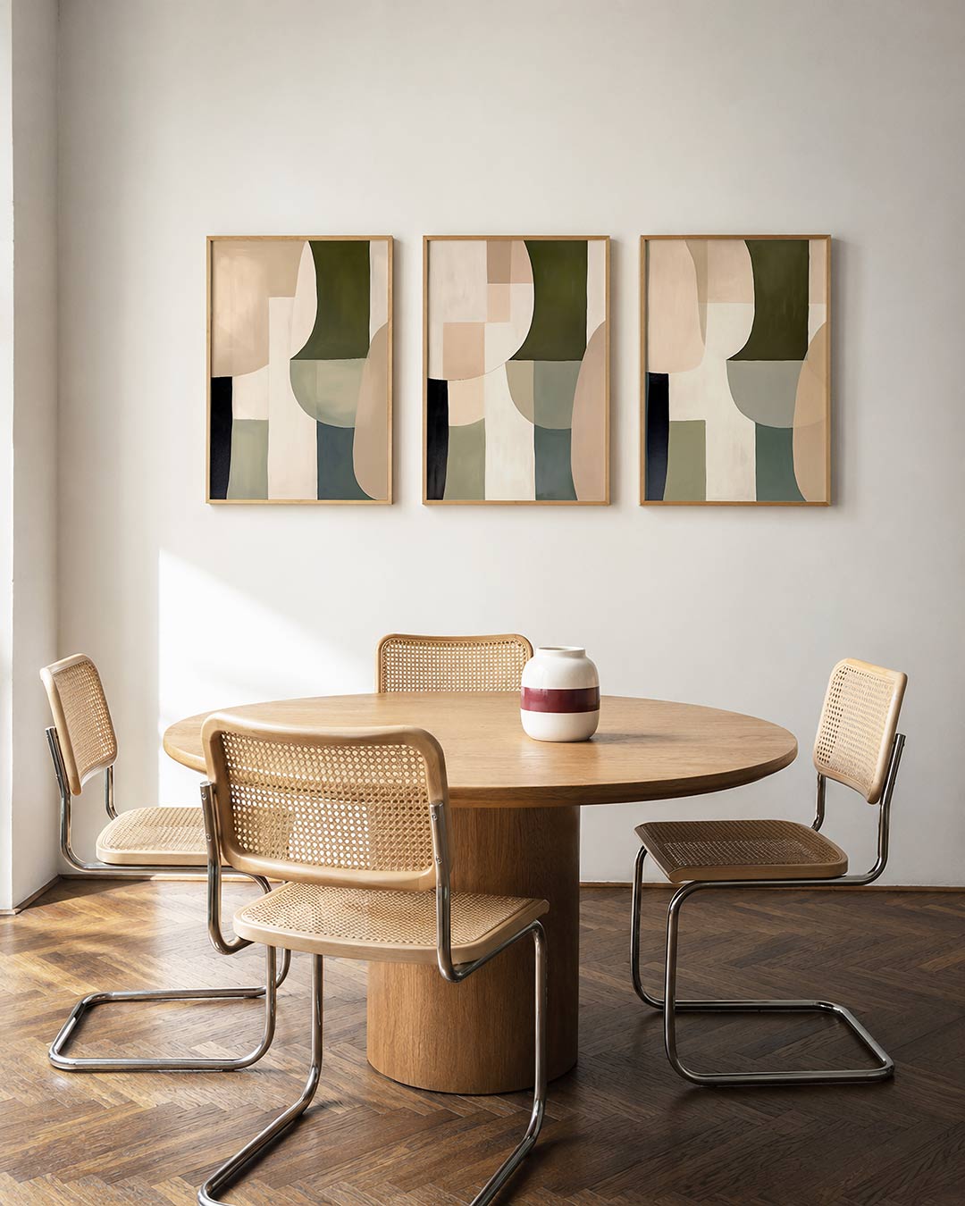 Vorm en kleurenspel Posterset