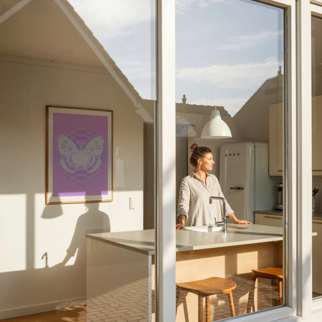 Dromerige Vlinder Poster-WallArtistic