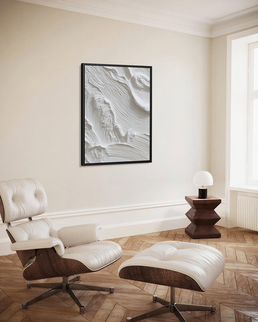 Golvende texturen Kunstwerk
