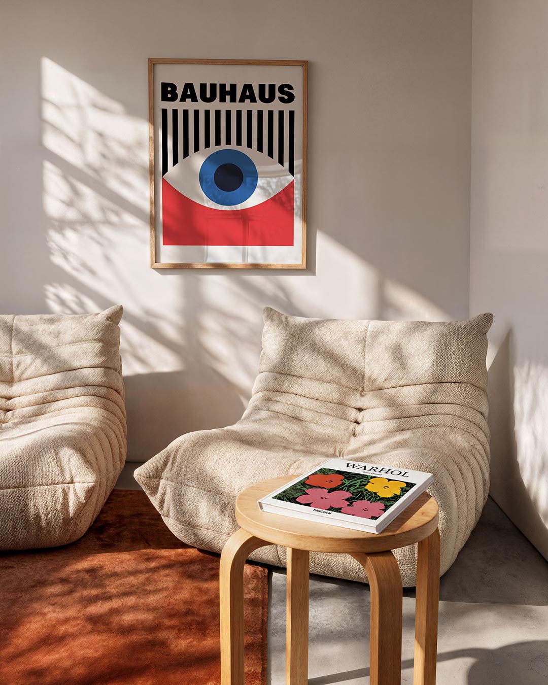 Oog en lijnen Poster