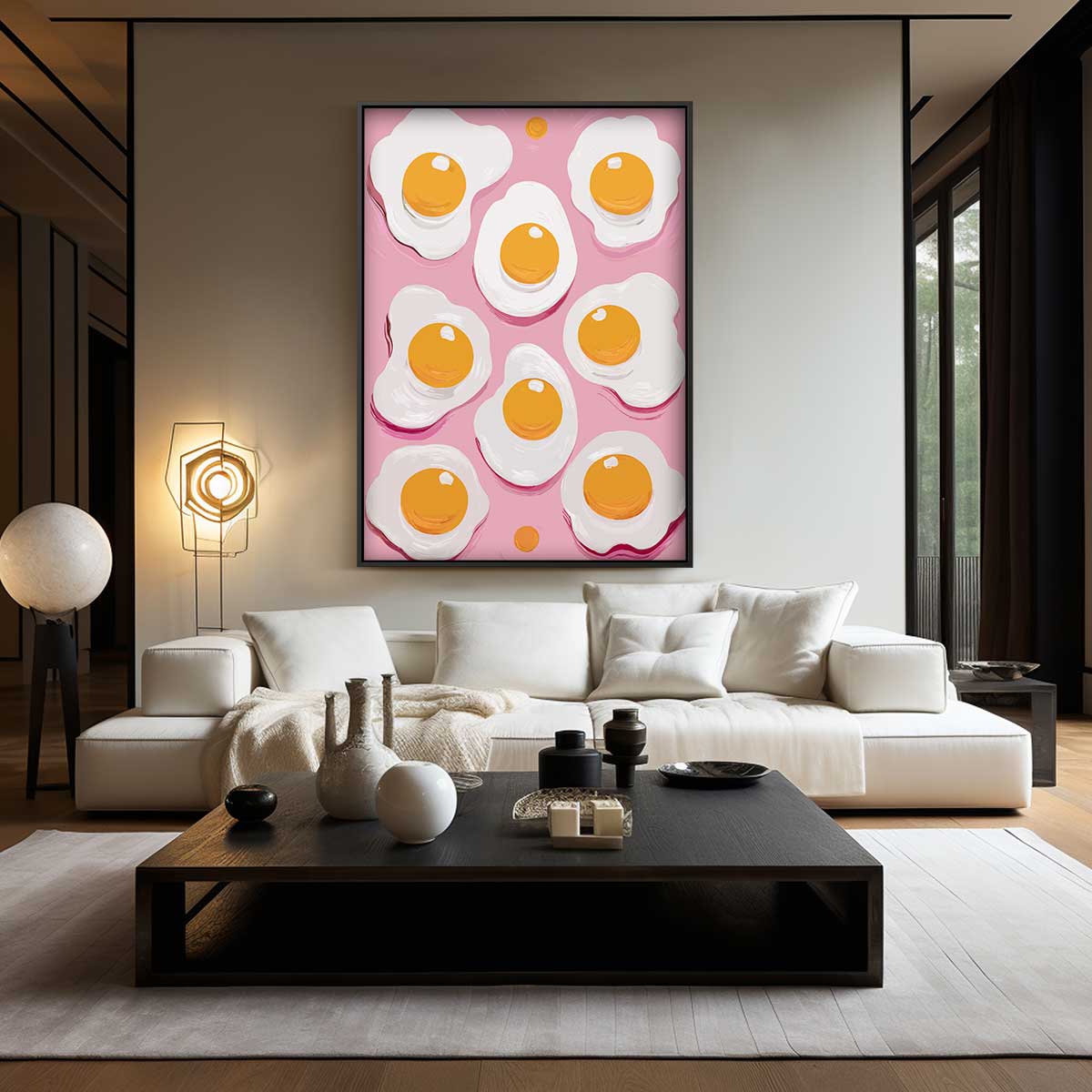 Eivrolijk Schilderij Kunstwerk-canvas-dibond-plexiglas-wanddecoratie-WallArtistic